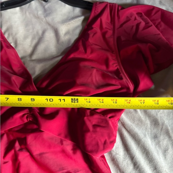 Charmo Red Women's Swimwear - Picture 7 of 9